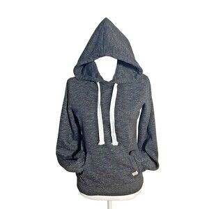 Reflex CA Comfy Soft Fleece Acitvewear Women’s Jr Pullover Dark Gray Hoodie XS